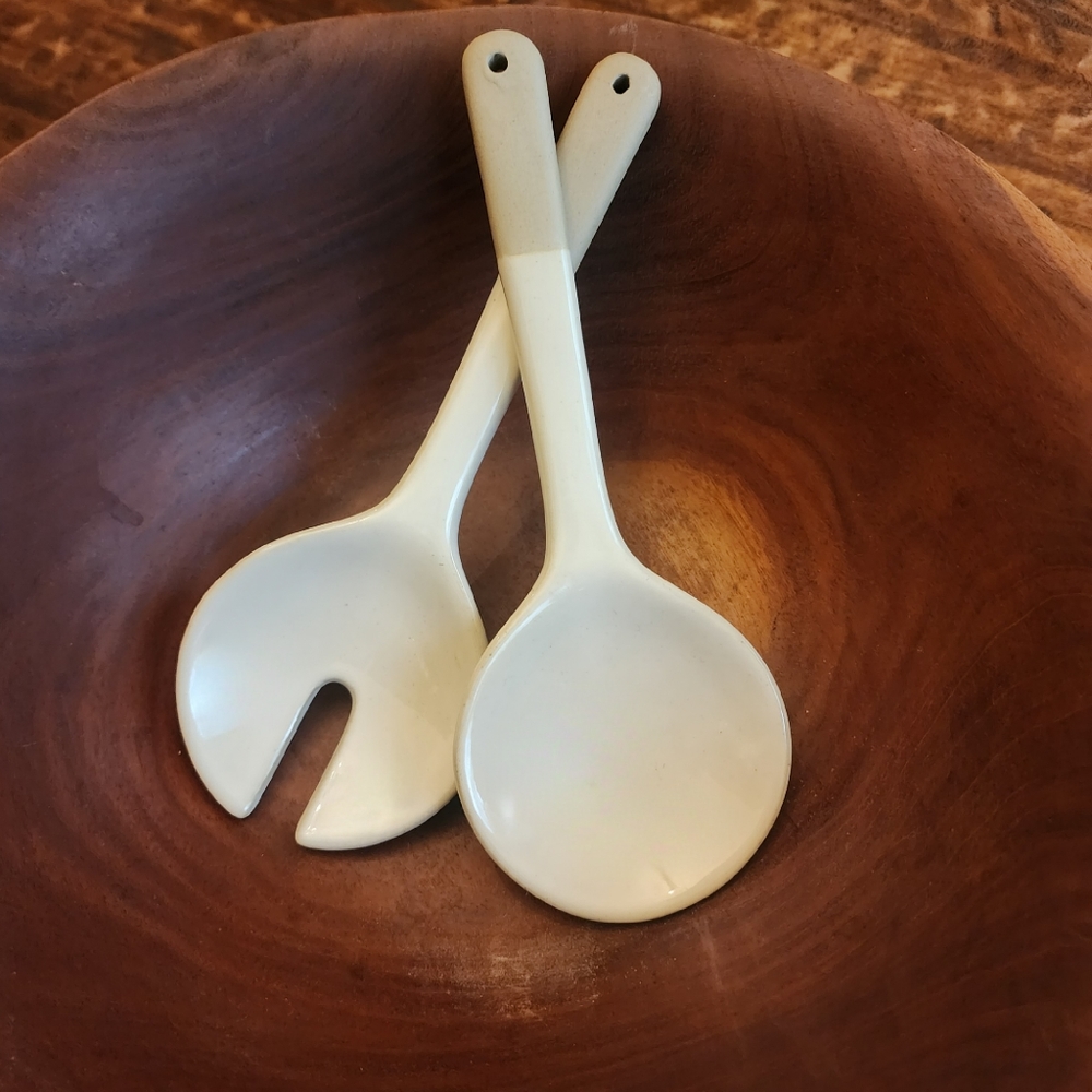 Hearth & Hand with Magnolia 2pc. Stoneware Salad Thongs